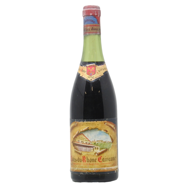 Cotes-Du-Rhone 1956 Cave Des Coteaux De Cairanne