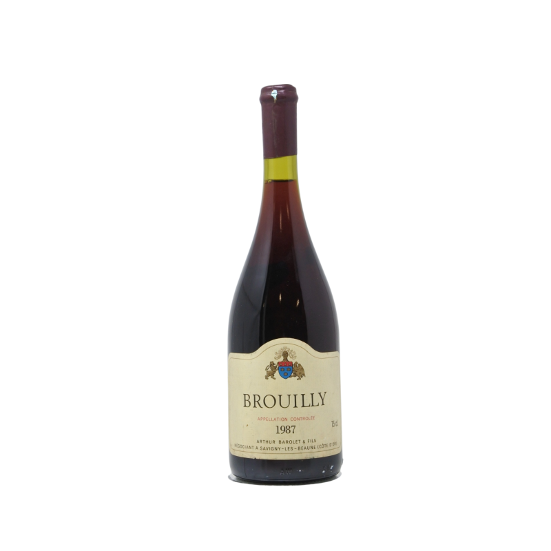 Brouilly 1987 Arthur Barolet Et Fils