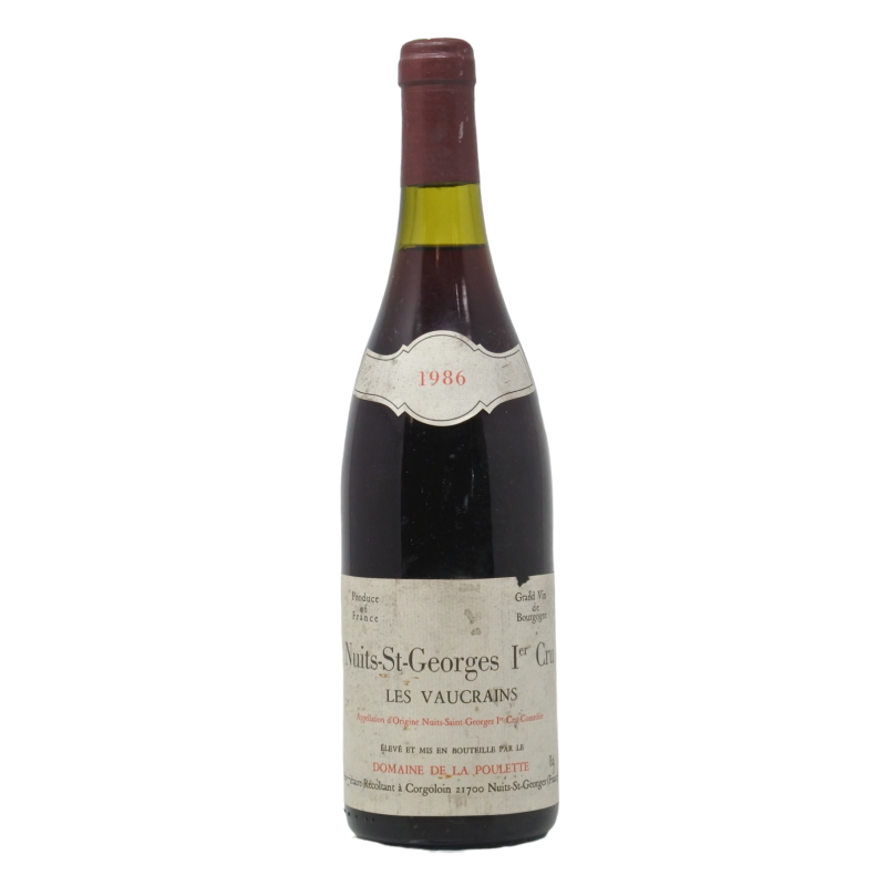Nuits-Saint-Georges 1er Cru Les Vaucrains 1986 Domaine De La Poulette