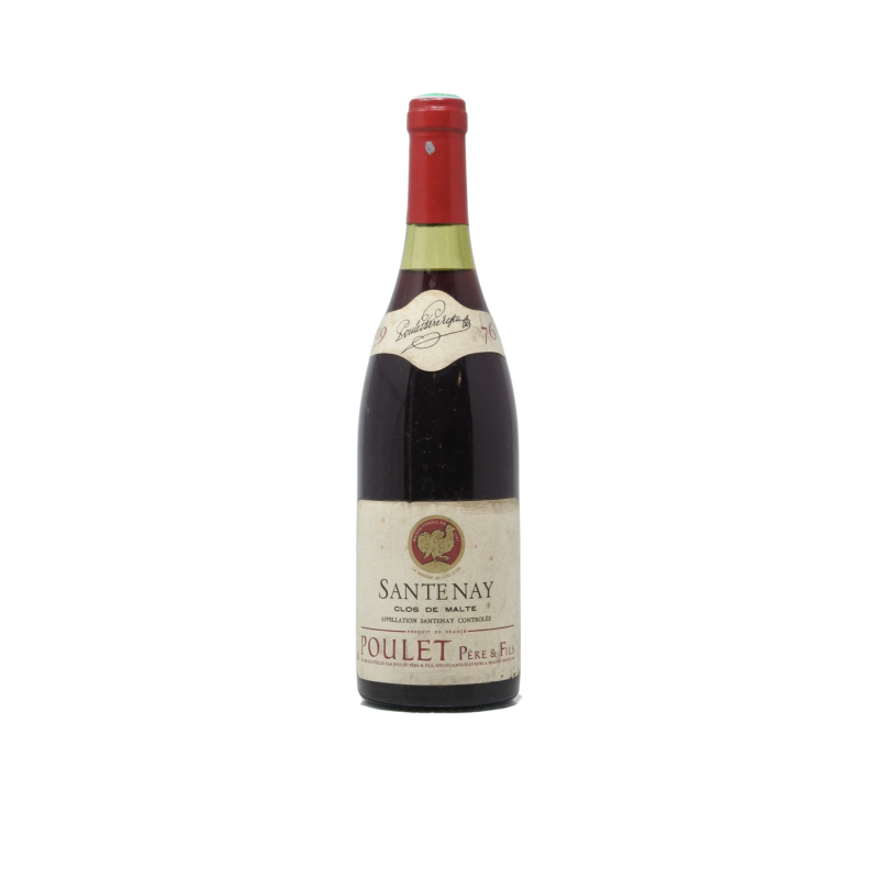 Santenay Clos De Malte 1976 Poulet Pere & Fils