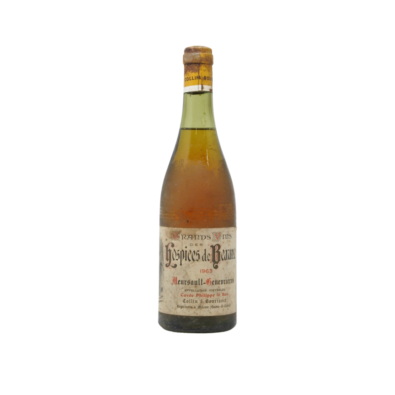Meursault 1er Cru Les Genevrieres 1963 Hospices De Beaune