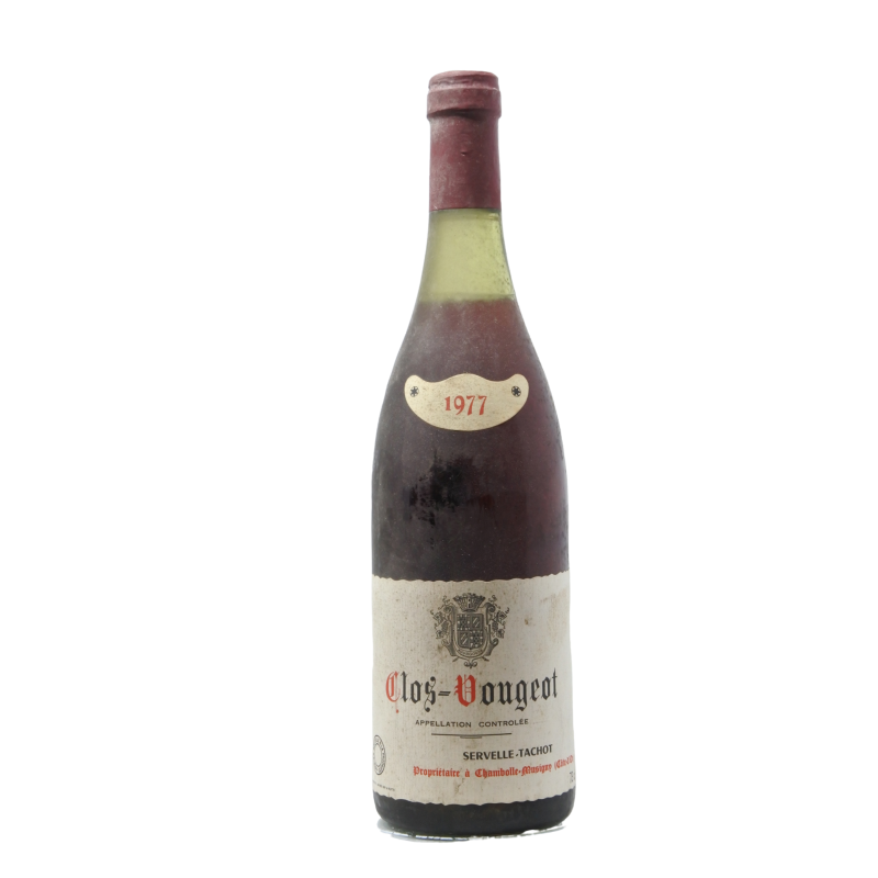 Clos De Vougeot Grand Cru 1977 Servelle Tachot