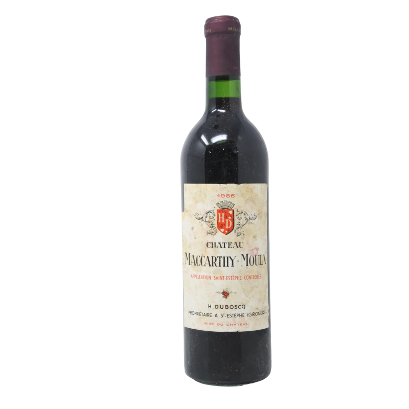 Chateau Maccarthy-Moula 1966 Saint-Estephe