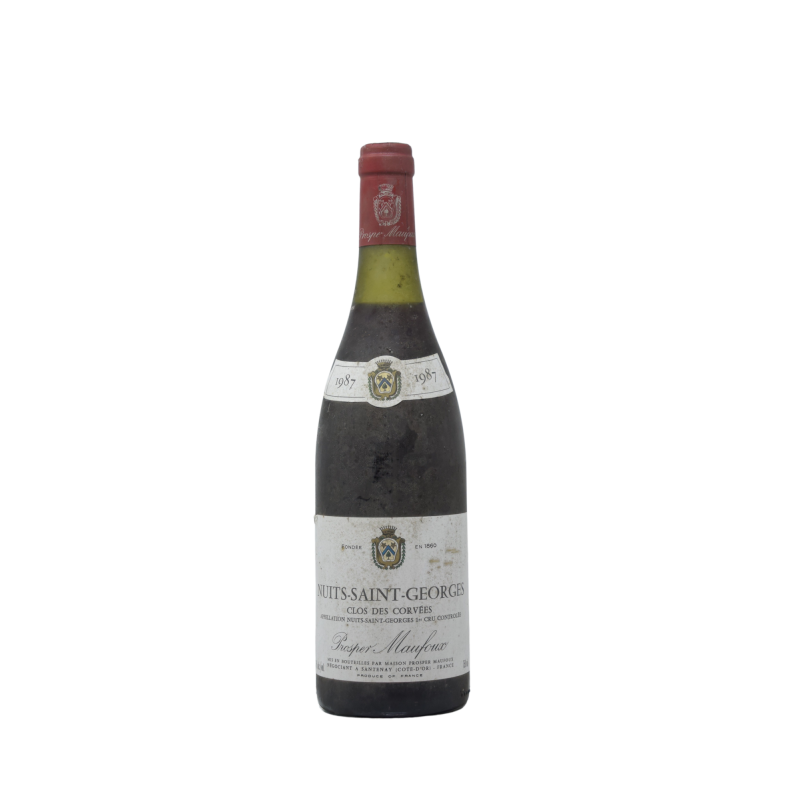 Nuits-Saint-Georges 1er Cru Clos Des Corvees 1987 Prosper Maufoux