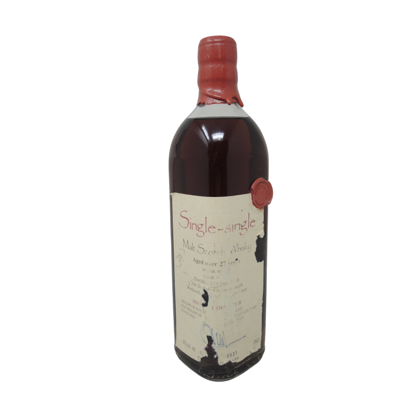 Whisky Malt Scotch Single-Single 27 Years 1969 Michel Couvreur