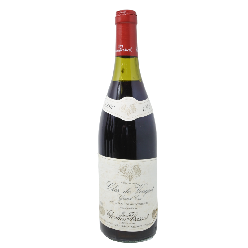 Clos De Vougeot Grand Cru 1986 Thomas Bassot