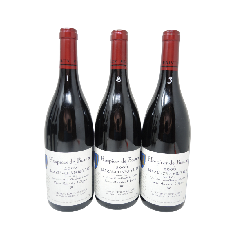 Mazis-Chambertin Grand Cru Cuvee Madeleine-Collignon 2006 Hospices De Beaune Faiveley