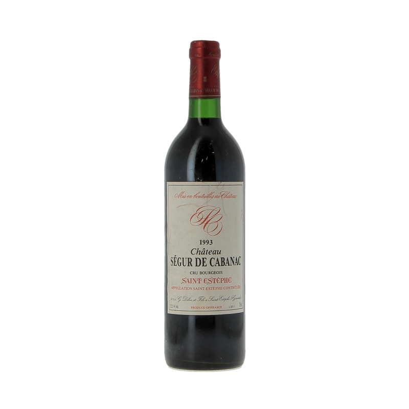 Chateau Segur De Cabanac 1993 Saint-Estephe