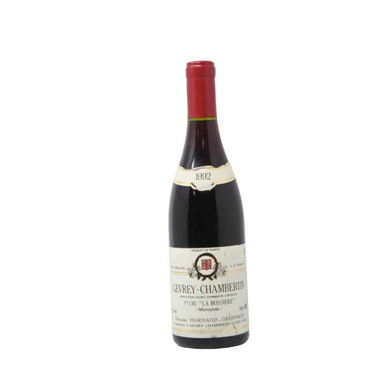 Gevrey-Chambertin 1er Cru La Bossiere 1992 Domaine Harmand-Geoffroy