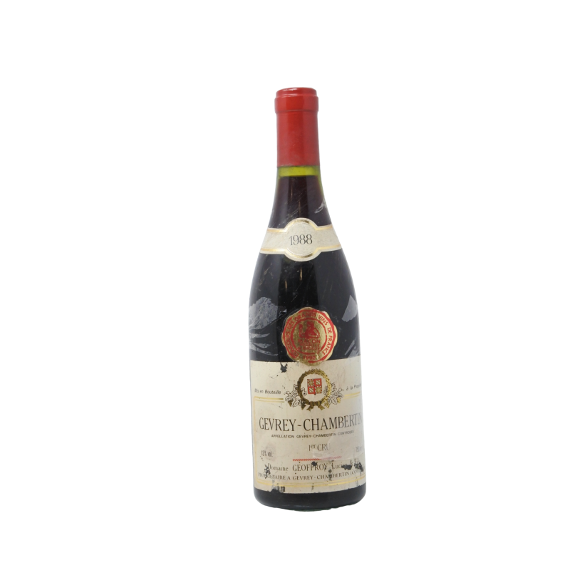 Gevrey-Chambertin 1er Cru 1988 Domaine Harmand-Geoffroy