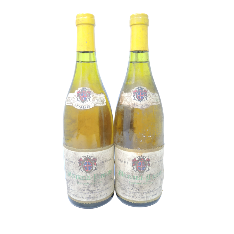 Meursault 1er Cru Les Porusots 1988 Vignobles Chouet-Soleilland