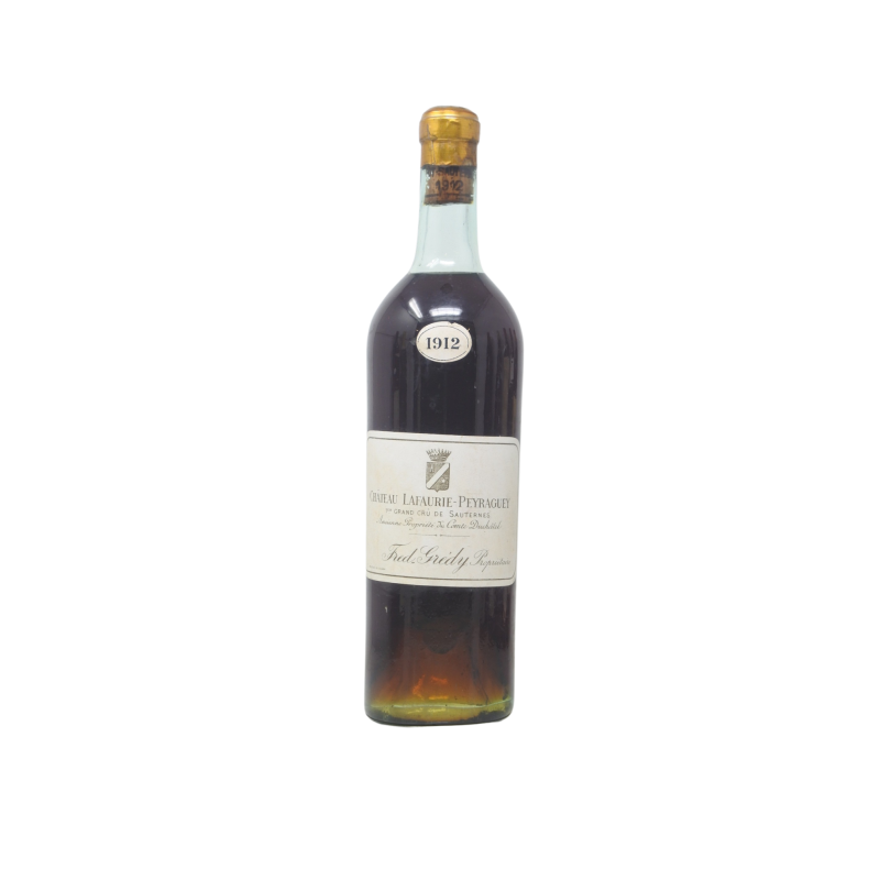 Chateau Lafaurie Peyraguey 1912 Sauternes