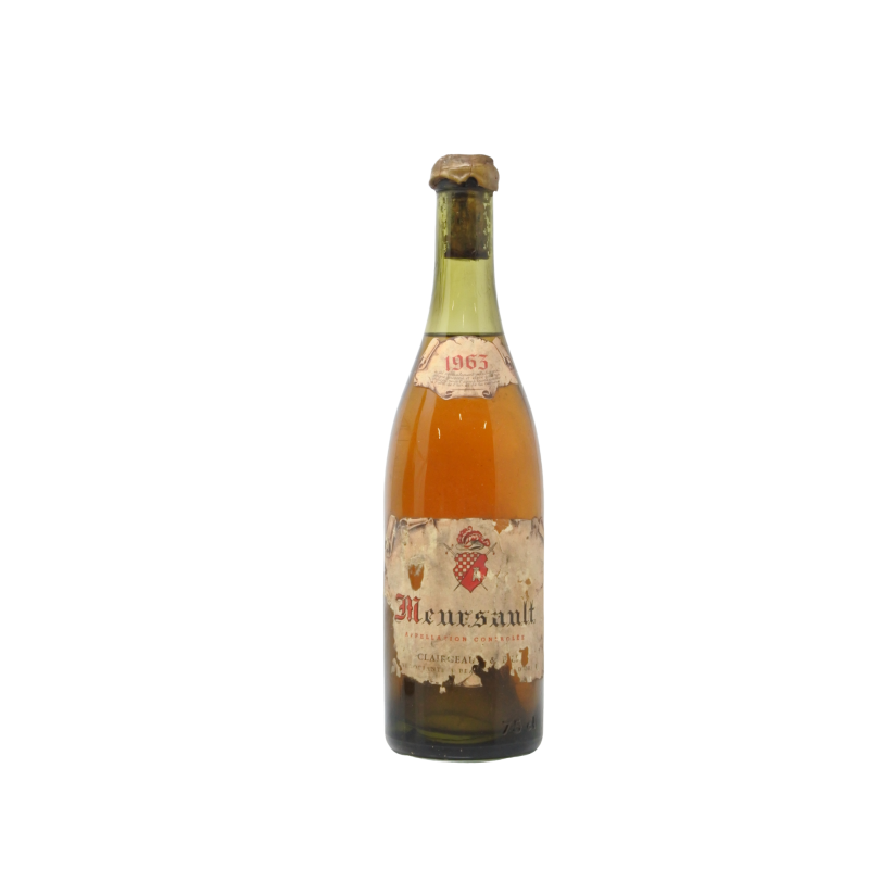 Meursault 1963 Clairgeaud & Fils