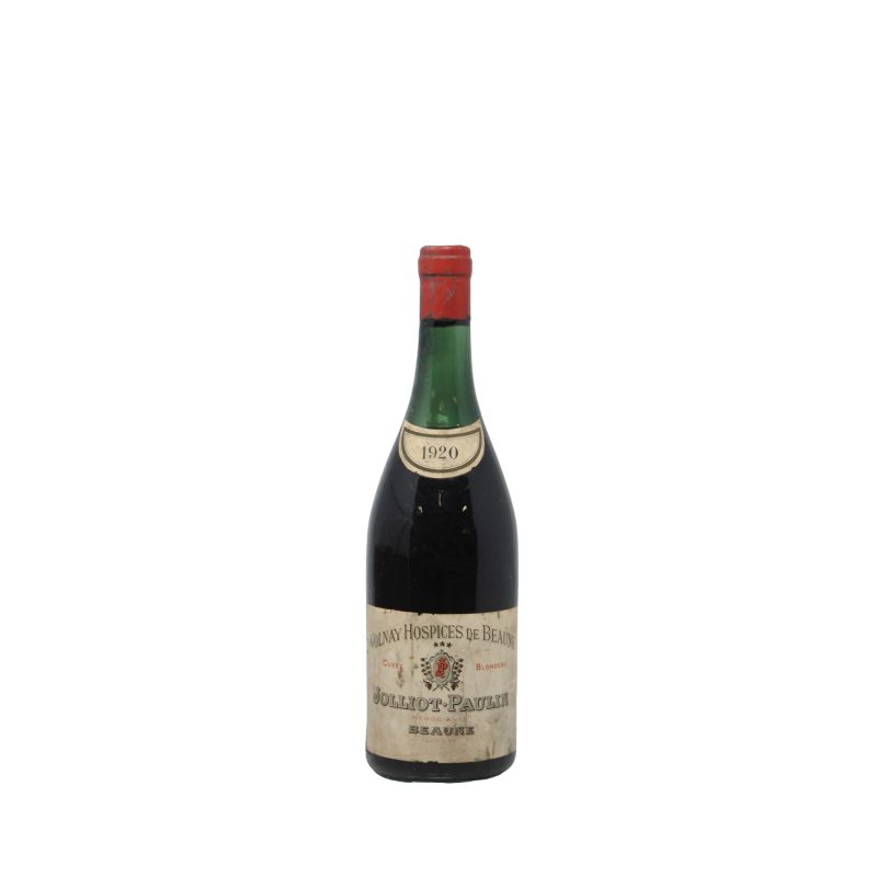 Volnay Cuvee  Blondeau 1920 Hospices De Beaune