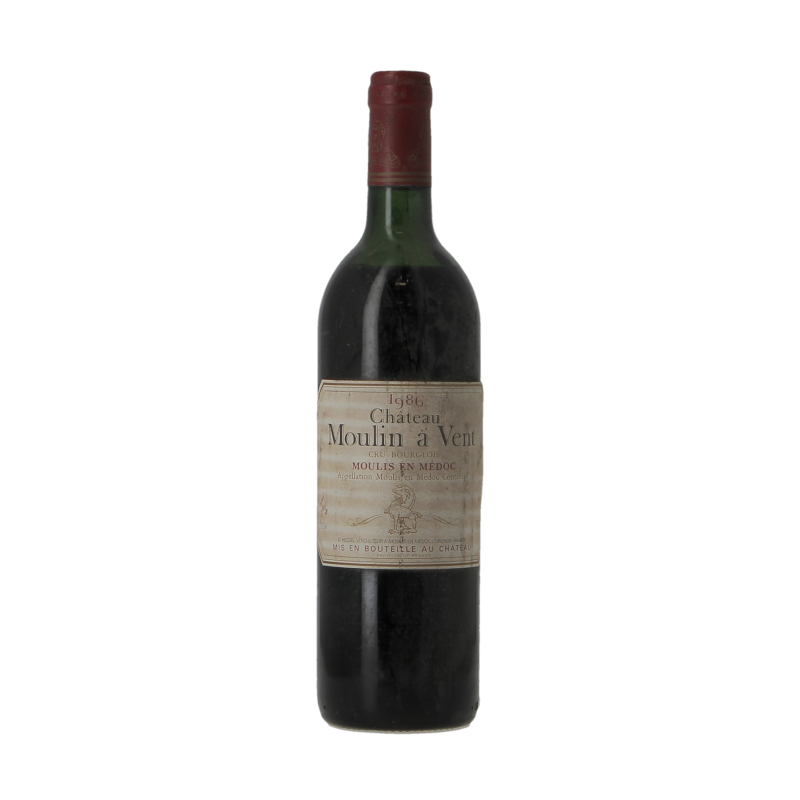 Chateau Moulin A Vent 1986 Moulis-En-Medoc