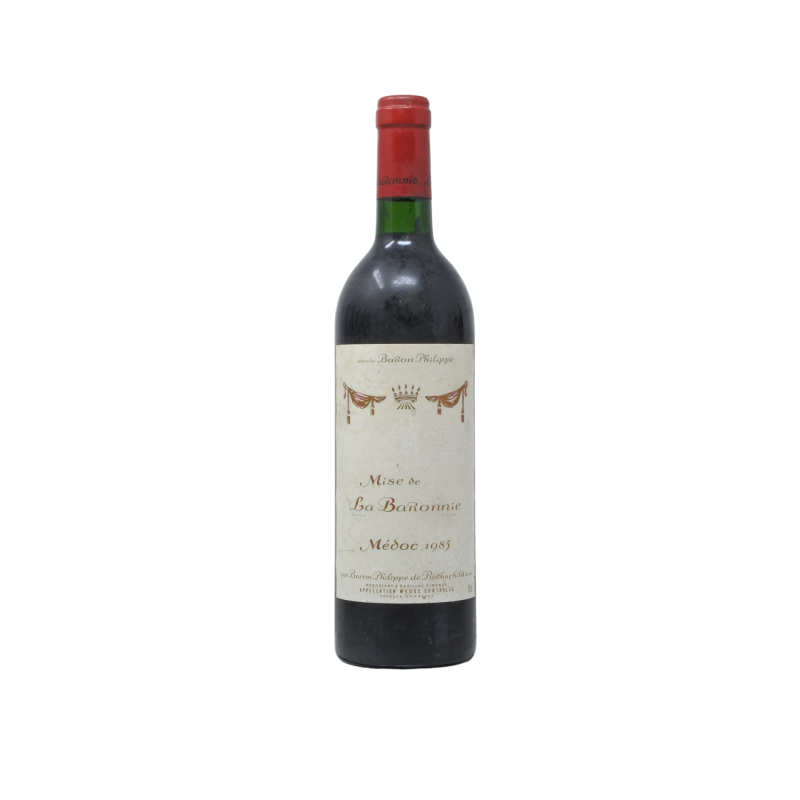 Mise De La Baronnie Baron Philippe De Rothschild 1985 Medoc