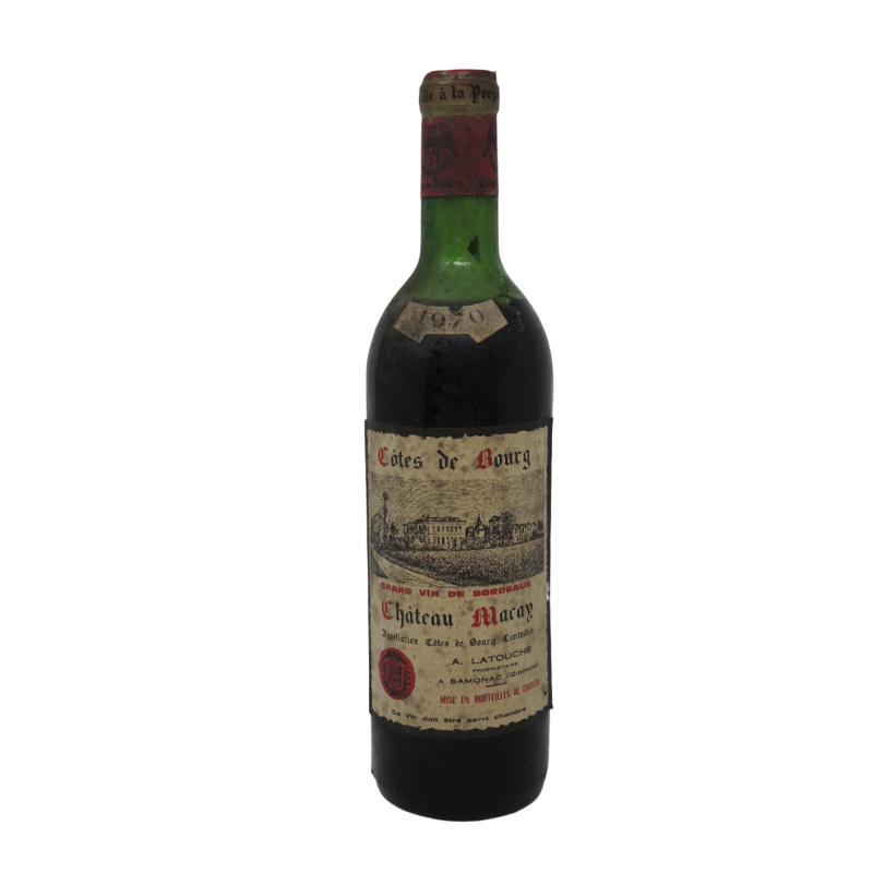 Chateau Macay 1970 Cotes-De-Bourg