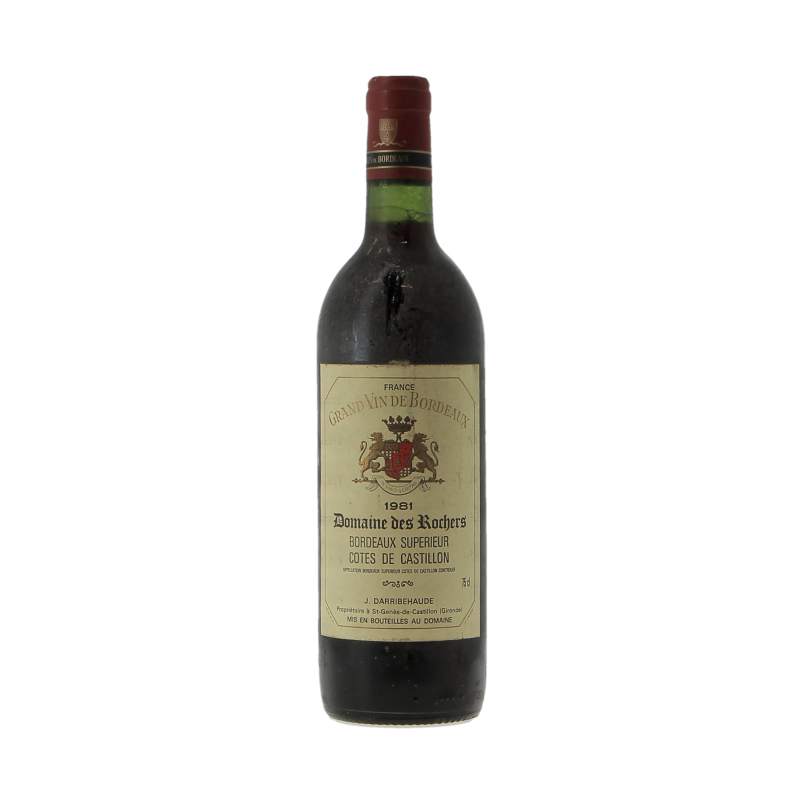 Cote De Castillon 1981 Bordeaux Superieur