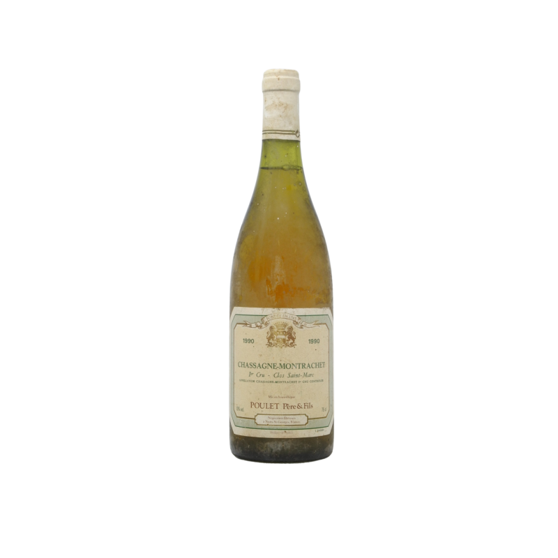 Chassagne-Montrachet 1er Cru Clos Saint Marc 1990 Poulet