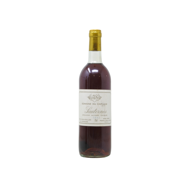 Domaine De Caplane 1982 Sauternes