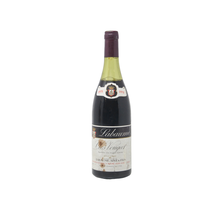Clos De Vougeot Grand Cru 1978 Labaume Aine & Fils