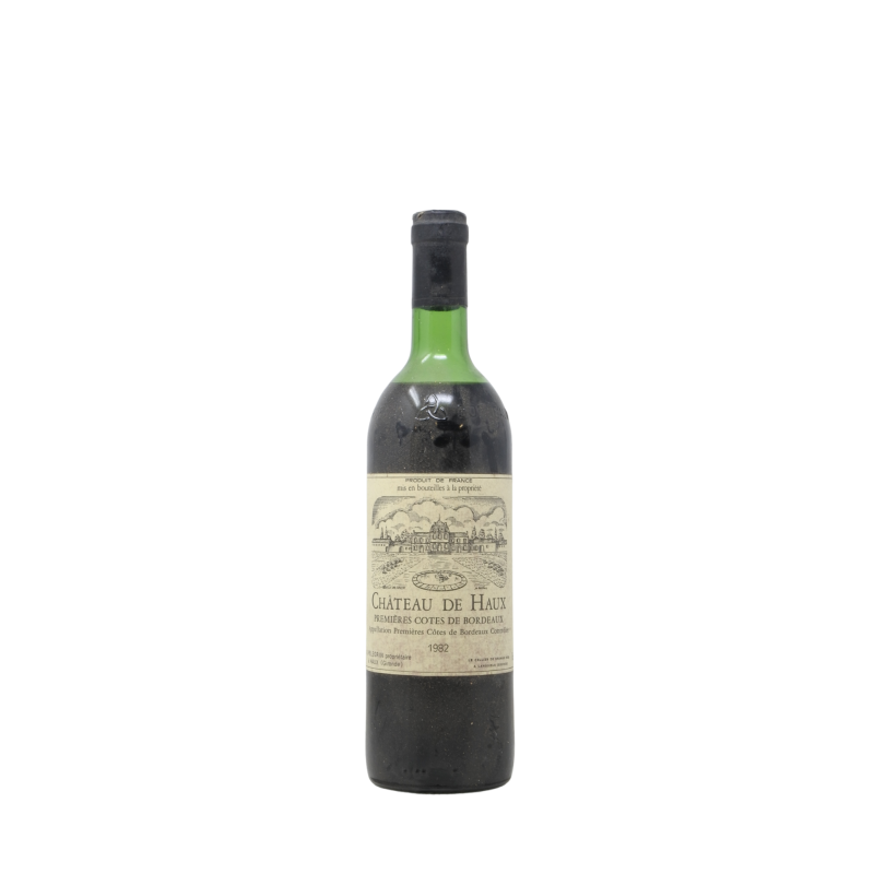 Chateau De Haux 1982 Premieres Cotes De Bordeaux