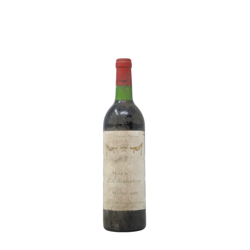 Mise De La Baronnie Baron Philippe De Rothschild 1980 Medoc
