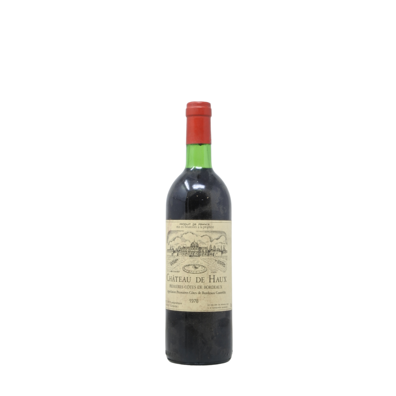 Chateau De Haux 1978 Premieres Cotes De Bordeaux