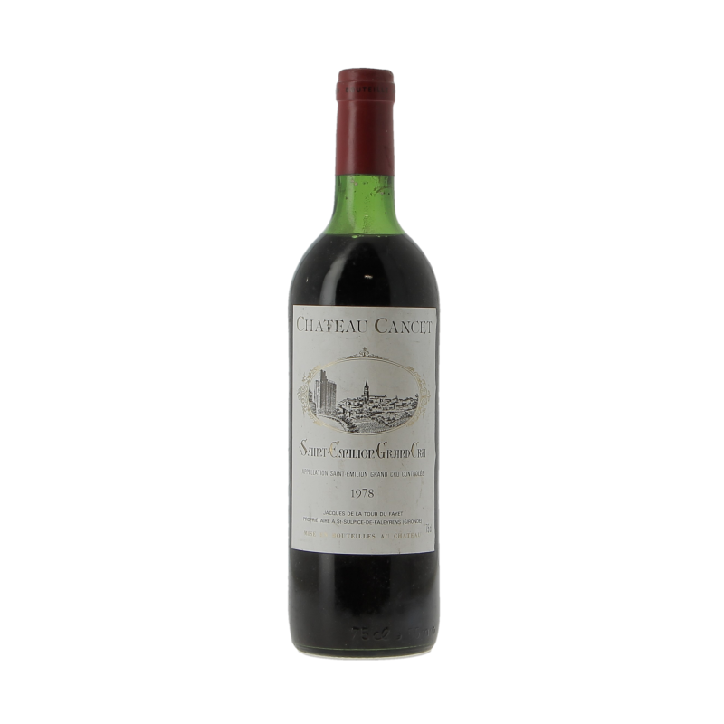 Chateau Cancet 1978 Saint-Emilion