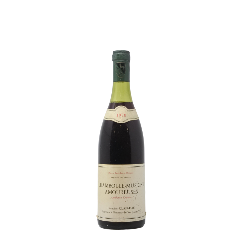 Chambolle-Musigny 1er Cru Les Amoureuses 1978 Clair-Daü