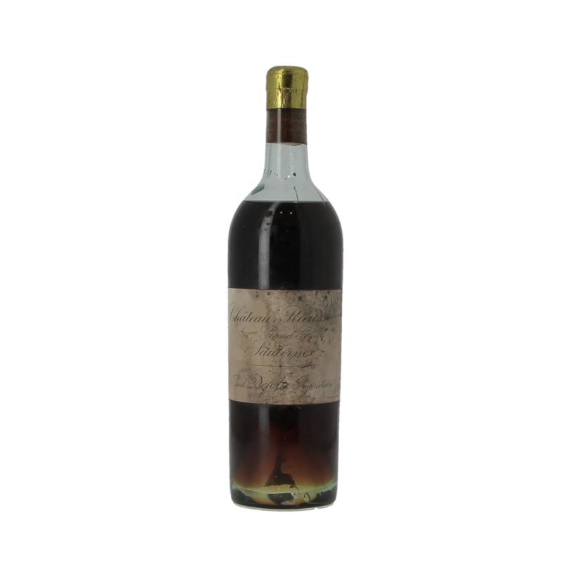 Chateau Rieussec 1899 Sauternes