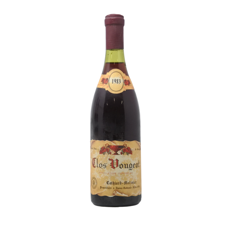 Clos De Vougeot Grand Cru 1983 Cathiard Molinier