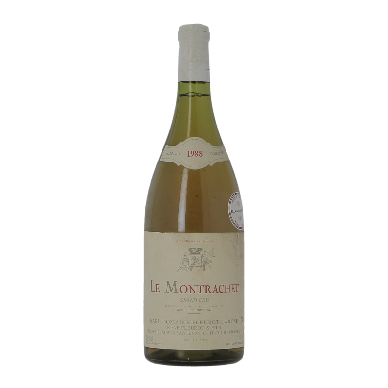 Montrachet Grand Cru 1988 Rene Fleurot-Domaine Fleurot-Larose 150cl