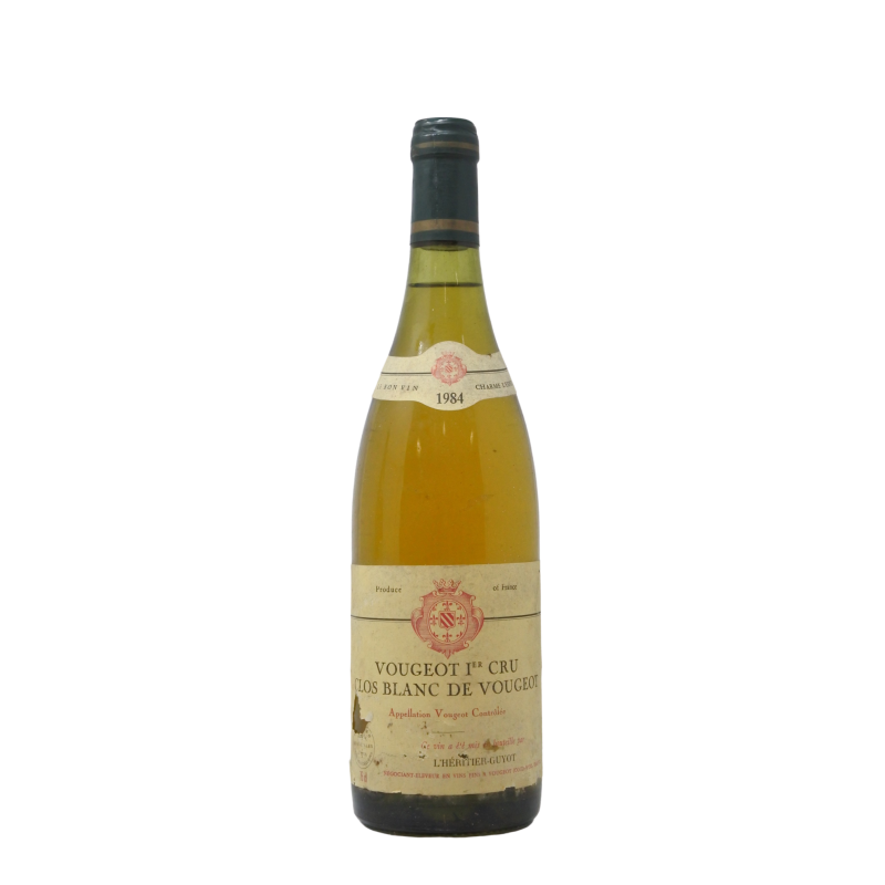 Vougeot 1er Cru Le Clos Blanc De Vougeot 1984 L'Heritier-Guyot
