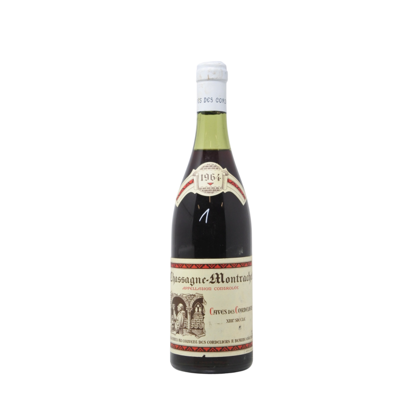 Chassagne-Montrachet 1964 Caves Des Cordeliers