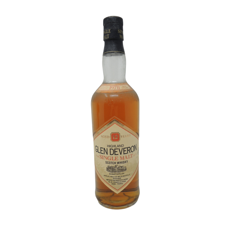 Glen Deveron Single Malt Scotch Whisky 12 Years 1978
