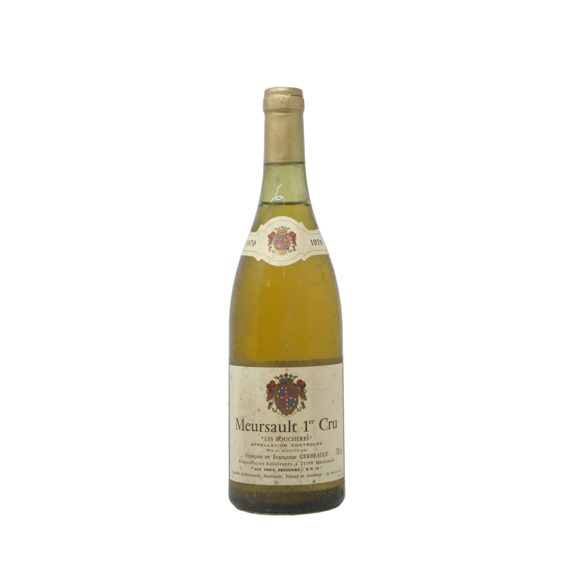 Meursault 1er Cru Boucheres 1979 Daniel Gerbeaut