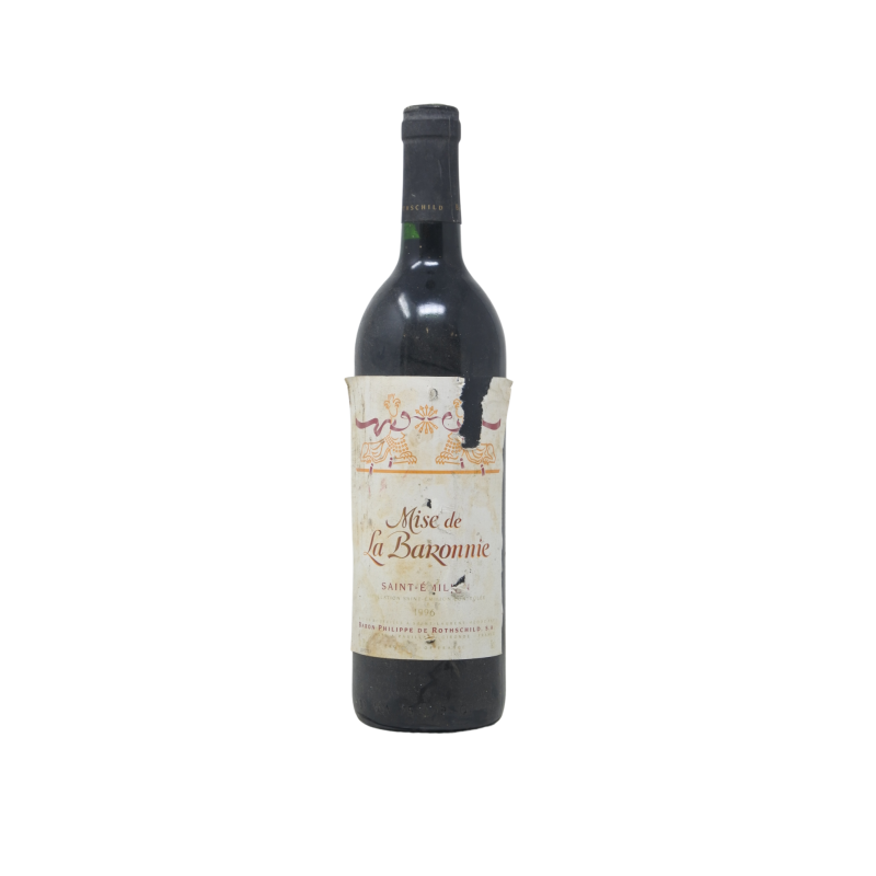 Mise De La Baronnie Baron Philippe De Rothschild 1996 Medoc