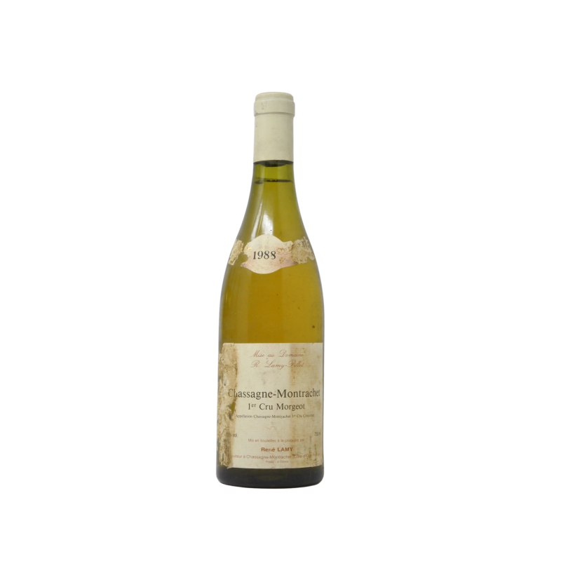 Chassagne-Montrachet 1er Cru Morgeot 1988 Rene Lamy