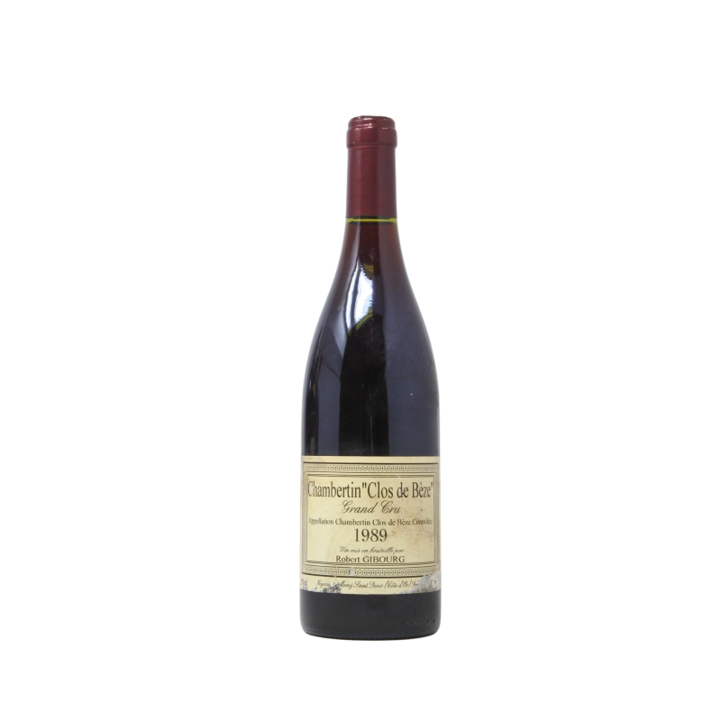 Chambertin Clos De Beze Grand Cru 1989 Robert Gibourg