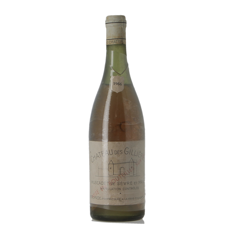 Muscadet Sevre Et Maine 1966 Chateau Des Gillieres