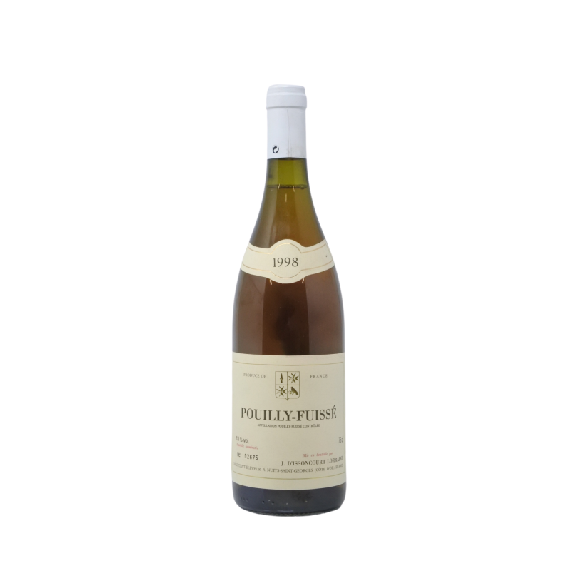 Pouilly-Fuisse 1998 D'Issoncourt Lorraine