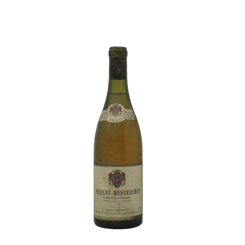 Puligny-Montrachet 1er Cru Les Folatieres 1988 Andre Crepeau