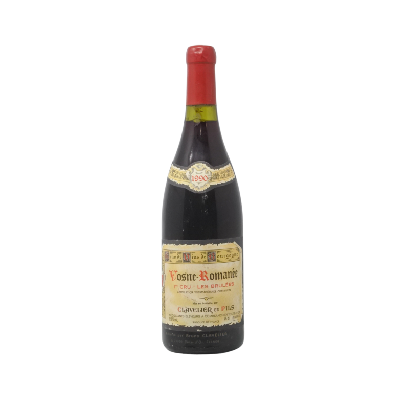 Vosne-Romanee 1er Cru Les Brulees 1990 Clavelier Et Fils
