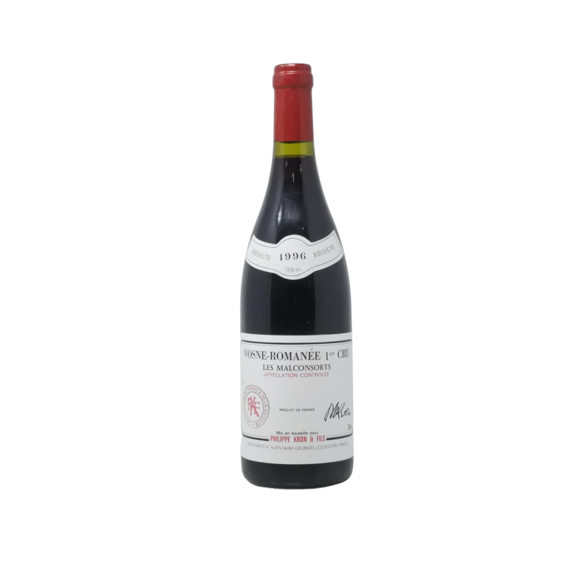 Vosne-Romanee 1er Cru Les Malconsorts 1996 Philippe Kron Et Fils