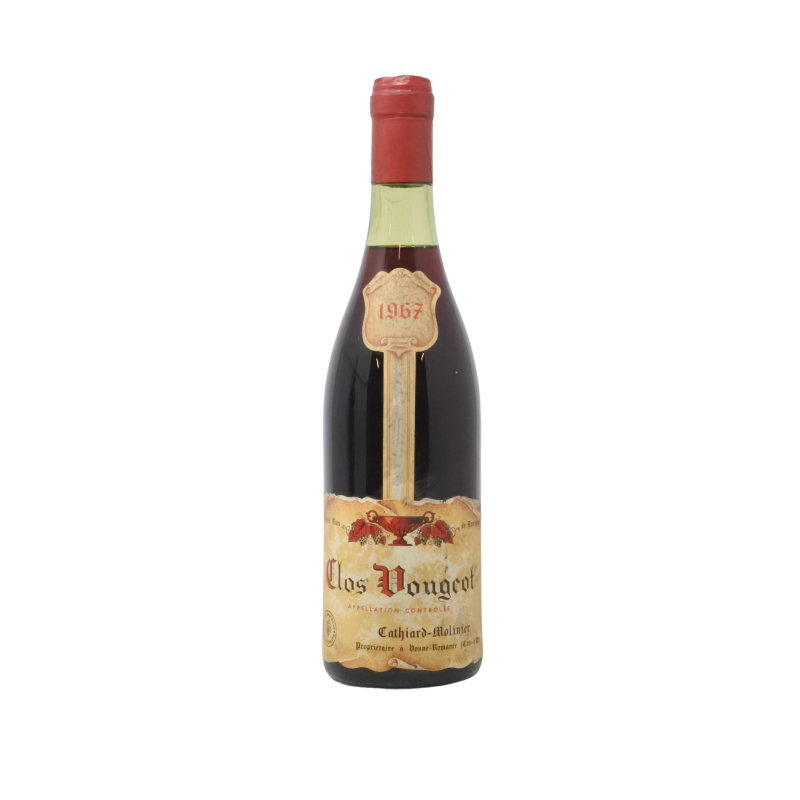 Clos De Vougeot Grand Cru 1967 Cathiard Molinier