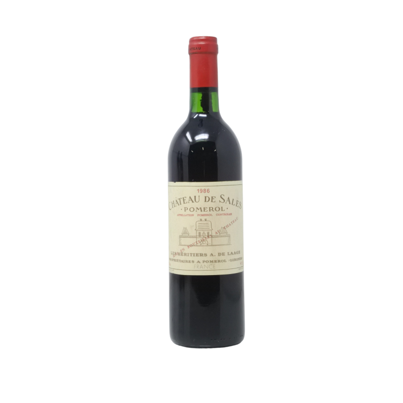 Chateau De Sales 1986 Pomerol