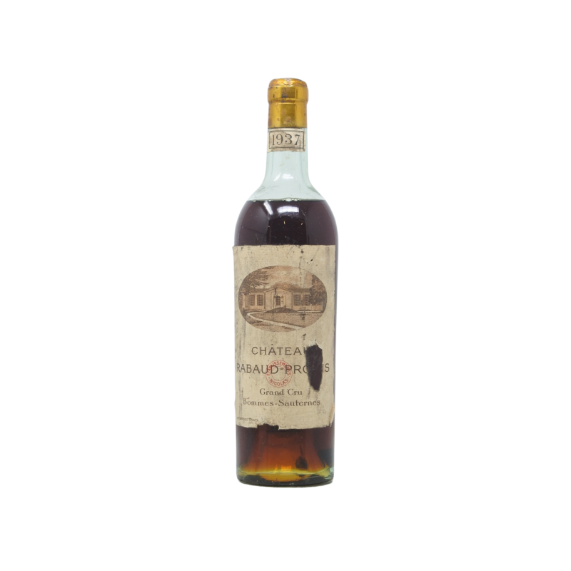 Chateau Rabaud Promis 1937 Sauternes