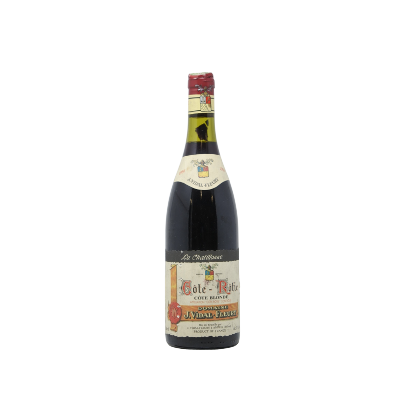 Cote-Rotie Cote Blonde La Chatillonne 1986 Domaine J.Vidal-Fleury