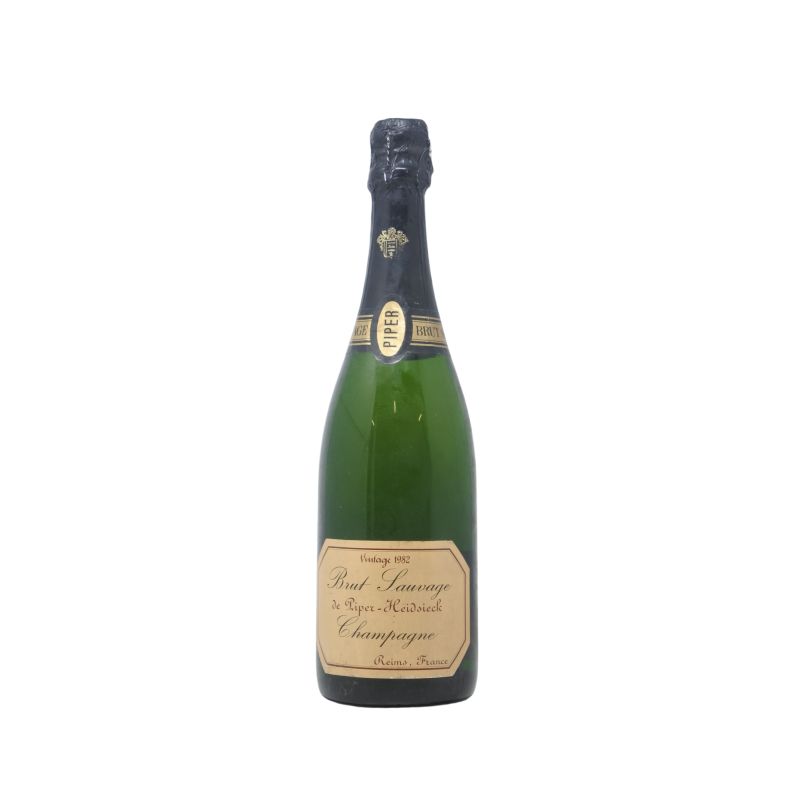 Champagne Piper Heidsick Cuvée Brut Sauvage 1982 Piper Heidsieck